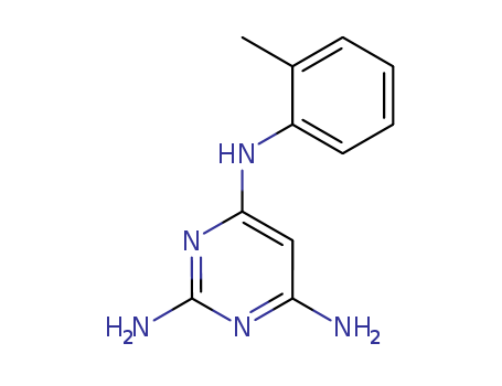 2,4,6-Pyrimidinetriamine,N4-(2-methylphenyl)- cas  6303-45-3