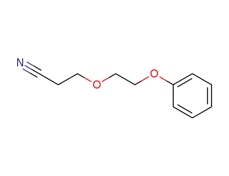 Molecular Structure of 6328-54-7 (3-(2-phenoxyethoxy)propanenitrile)