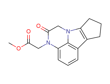 2H,3H-Cyclopenta[4,5]pyrrolo[1,2,3-de]quinoxaline-3-aceticacid, 1,7,8,9-tetrahydro-2-oxo-, methyl ester