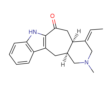 Pyrido[3',4':4,5]cyclohept[1,2-b]indol-6(2H)-one,4-ethylidene-1,3,4,4a,5,7,12,12a-octahydro-2-methyl-, (4E,4aR,12aS)-