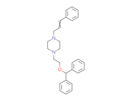 1-(2-benzhydryloxyethyl)-4-(3-phenylprop-2-enyl)piperazine,dihydrochloride
