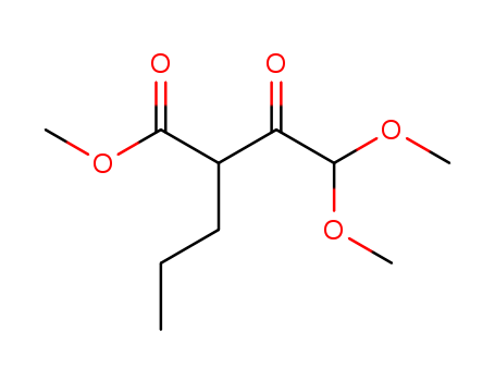 methyl 2-(2,2-dimethoxyacetyl)pentanoate