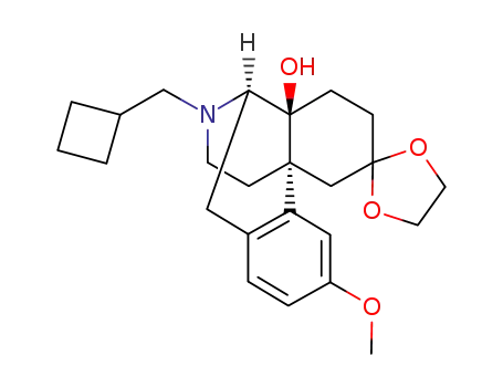 (-)-3-메톡시 부토르파놀 6-에틸렌 케탈