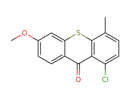 9H-Thioxanthen-9-one, 1-chloro-6-methoxy-4-methyl-