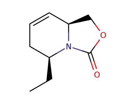 3H-Oxazolo[3,4-a]pyridin-3-one,5-ethyl-1,5,6,8a-tetrahydro-,(5S,8aS)-(9CI)
