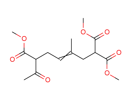 Methyl 2,7-Dicarbomethoxy-4-methyl-8-oxo-4-nonenoate