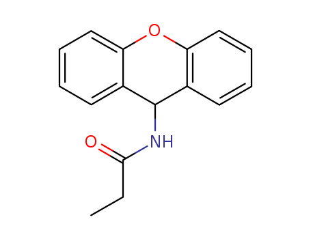 Propanamide,N-9H-xanthen-9-yl- cas  6325-99-1