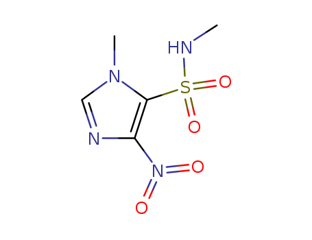 1H-Imidazole-5-sulfonamide,N,1-dimethyl-4-nitro- cas  6339-57-7