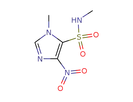 N,1-dimethyl-4-nitro-1H-imidazole-5-sulfonamide