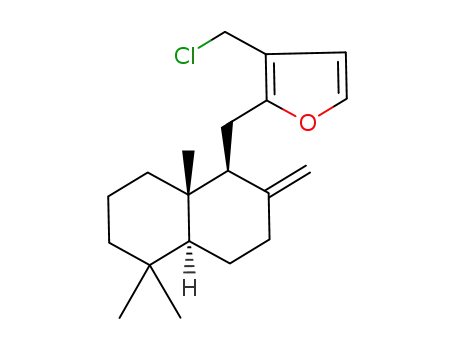 16-chloro-12,15-epoxylabda-8<sup>(17)</sup>,12,14-triene