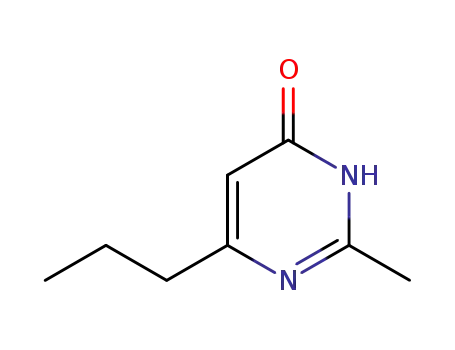 Molecular Structure of 89967-18-0 (4-PROPYL-6-HYDROXY-2-METHYLPYRIMIDINE)