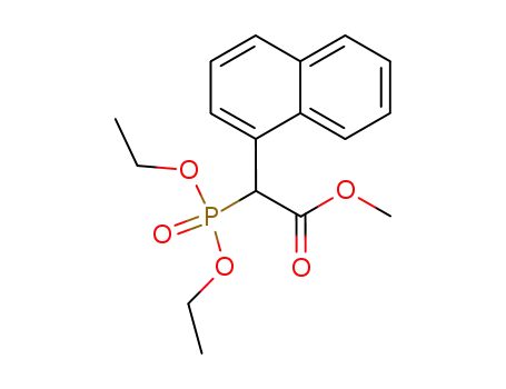diethoxyphosphoryl-2-(naphth-1-yl)-acetic acid methyl ester
