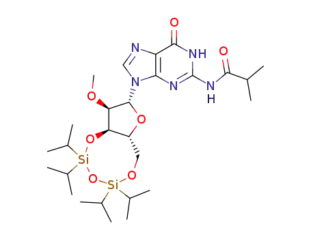 2-N-Isobutyryl-2'-O-methyl-3',5'-O-(tetraisopropyldisiloxane-1,3-diyl)guanosine