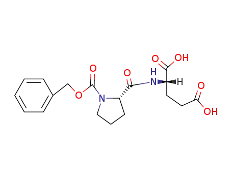 Molecular Structure of 61596-44-9 (L-Glutamic acid, N-[1-[(phenylmethoxy)carbonyl]-L-prolyl]-)
