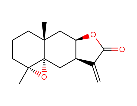 4α,5α-Epoxyeudesm-11-en-12,8β-olid