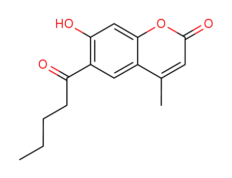 7-hydroxy-4-methyl-6-valeryl-coumarin