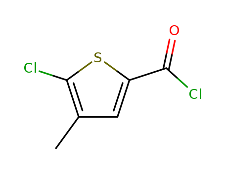 2-THIOPHENECARBONYL CHLORIDE,5-CHLORO-4-METHYL-