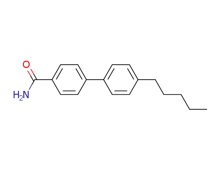 Molecular Structure of 67613-13-2 (p-Pentyl-p'-carboxamide)
