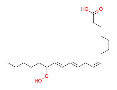Molecular Structure of 69371-38-6 ((5E,8Z,11Z,13Z)-15-hydroperoxyicosa-5,8,11,13-tetraenoic acid)