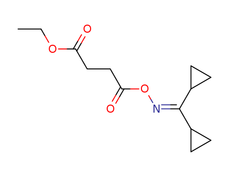 Butanoic acid, 4-[[(dicyclopropylmethylene)amino]oxy]-4-oxo-,ethyl ester cas  6345-98-8