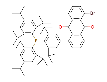 [2,6-diisopropyl-4-(5-bromoanthraquinon-1-yl)phenyl]bis(2,4,6-triisopropylphenyl)phosphine
