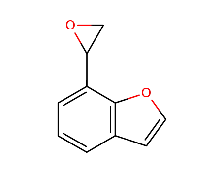 Molecular Structure of 106619-08-3 (Benzofuran,  7-oxiranyl-  (9CI))