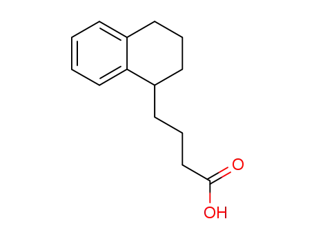 Molecular Structure of 6342-89-8 (4-tetralin-1-ylbutanoic acid)