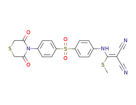 C<sub>21</sub>H<sub>16</sub>N<sub>4</sub>O<sub>4</sub>S<sub>3</sub>
