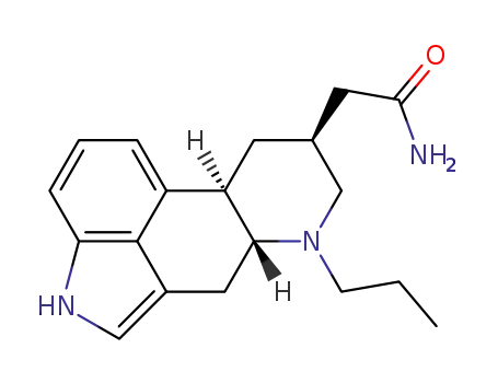 Molecular Structure of 67658-45-1 (6-propyl-8-ergolinylacetamide)