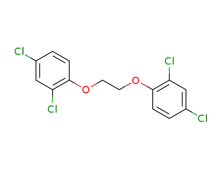 Molecular Structure of 6339-70-4 (1,2-BIS(2,4-DICHLOROPHENOXY)ETHANE)