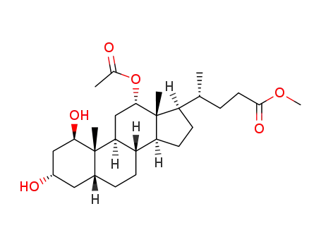 (R)-methyl 4-((1R,3S,5R,8S,9S,10S,12S,13R,14S,17R)-12-acetoxy-1,3-dihydroxy-10,13-dimethylhexadecahydro-1H-cyclopenta[a]phenanthren-17-yl)pentanoate