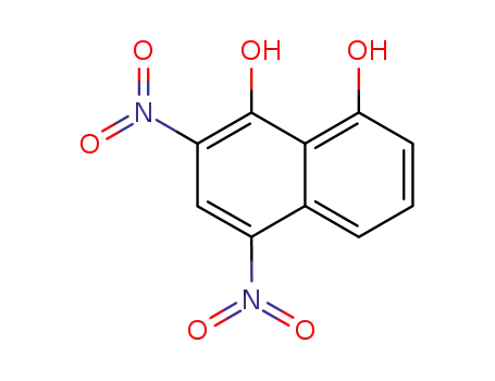 Molecular Structure of 67708-10-5 (2,4-DINITRO-1,8-NAPHTHALENEDIOL)