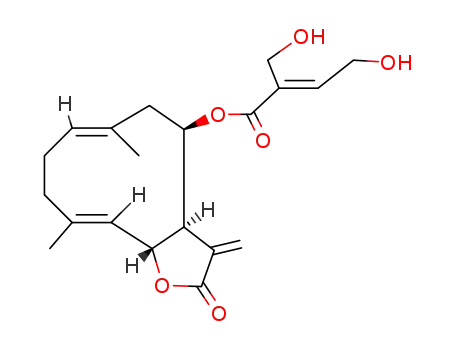 Molecular Structure of 6856-01-5 (eupatoriopicrine)