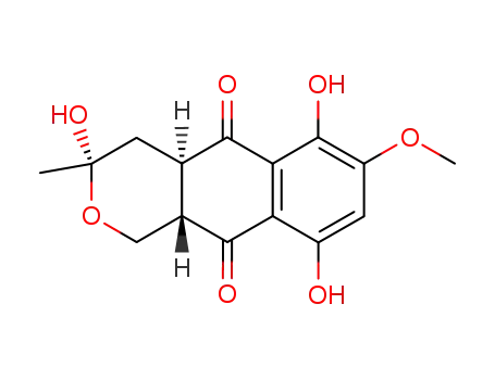 (3S,4aR,10aS)-3,6,9-trihydroxy-7-methoxy-3-methyl-1,4,4a,10a-tetrahydrobenzo[g]isochromene-5,10-dione