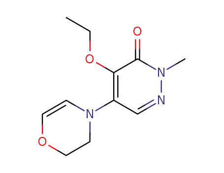 5-(2,3-dihydro-1,4-oxazin-4-yl)-4-ethoxy-2-methyl-3(2H)-pyridazinone