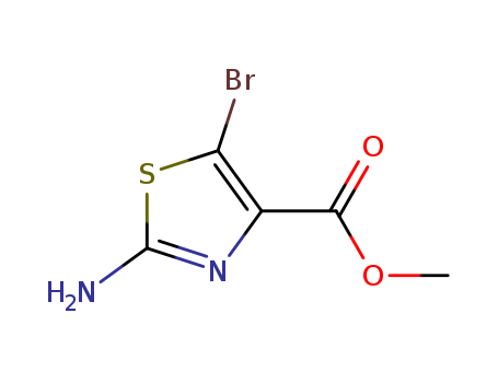 2-Amino-5-bromothiazole-4-carboxylic acid methyl ester