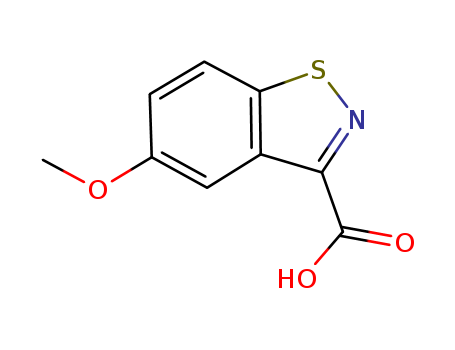 1,2-Benzisothiazole-3-carboxylicacid, 5-methoxy-