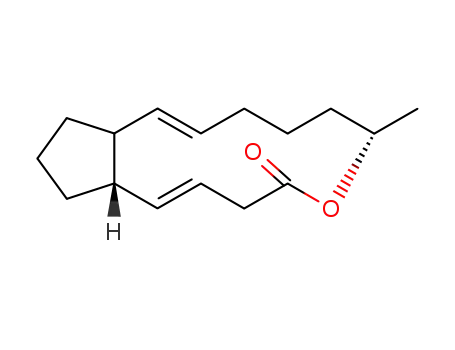 (4E,13E)-(3aS,9S)-9-Methyl-1,2,3,3a,6,9,10,11,12,14a-decahydro-8-oxa-cyclopentacyclotridecen-7-one