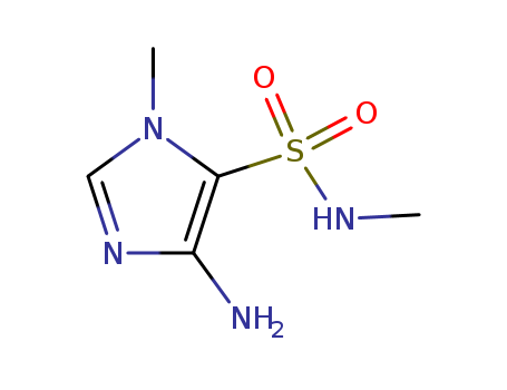 1H-Imidazole-5-sulfonamide,4-amino-N,1-dimethyl- cas  6339-59-9
