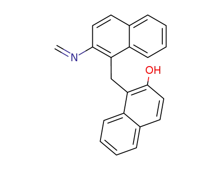 Molecular Structure of 6341-74-8 (1-{[2-(methylideneamino)naphthalen-1-yl]methyl}naphthalen-2-ol)