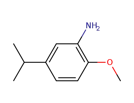 Benzenamine, 2-methoxy-5-(1-methylethyl)- (9CI)