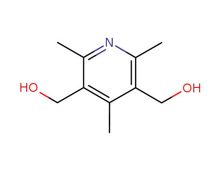 Molecular Structure of 633318-43-1 (2,4,6-TRIMETHYL-3,5-PYRIDINEDIMETHANOL)