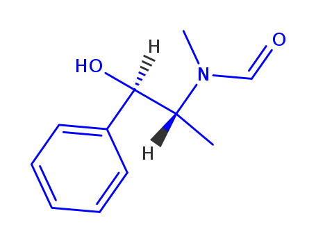 Formamide,N-[(1R,2S)-2-hydroxy-1-methyl-2-phenylethyl]-N-methyl-, rel-