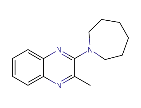 Molecular Structure of 6327-75-9 (2-(azepan-1-yl)-3-methylquinoxaline)