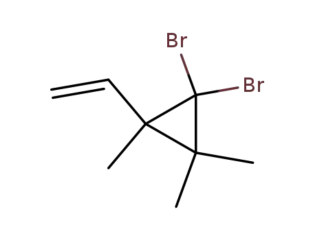 Cyclopropane, 1,1-dibromo-2-ethenyl-2,3,3-trimethyl-