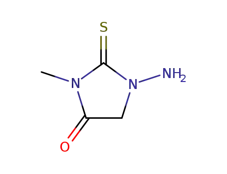 1-amino-2-thioxo-3-methyl-4-imidazolone