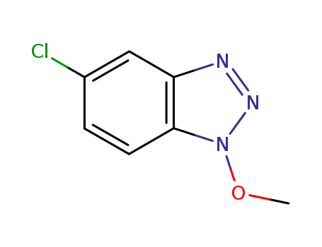Molecular Structure of 68229-94-7 (5-chloro-1-methoxy-1H-benzotriazole)