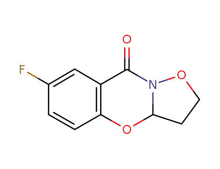 7-fluoro-3,3a-dihydro-2H,9H-[1,2]oxazolo[3,2-b][1,3]benzoxazin-9-one