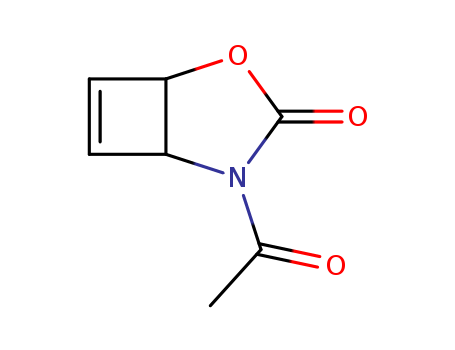 2-OXA-4-AZABICYCLO[3.2.0]HEPT-6-EN-3-ONE,4-ACETYL-