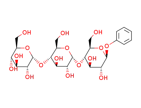 Molecular Structure of 63538-05-6 (Phenylmaltotrioside)